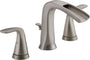 Delta Tolva Two Handle Widespread Bathroom Sink Faucet