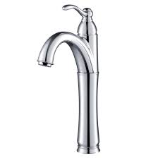 Kraus Riviera Chrome Vessel 1-Handle WaterSense Bathroom Sink Faucet