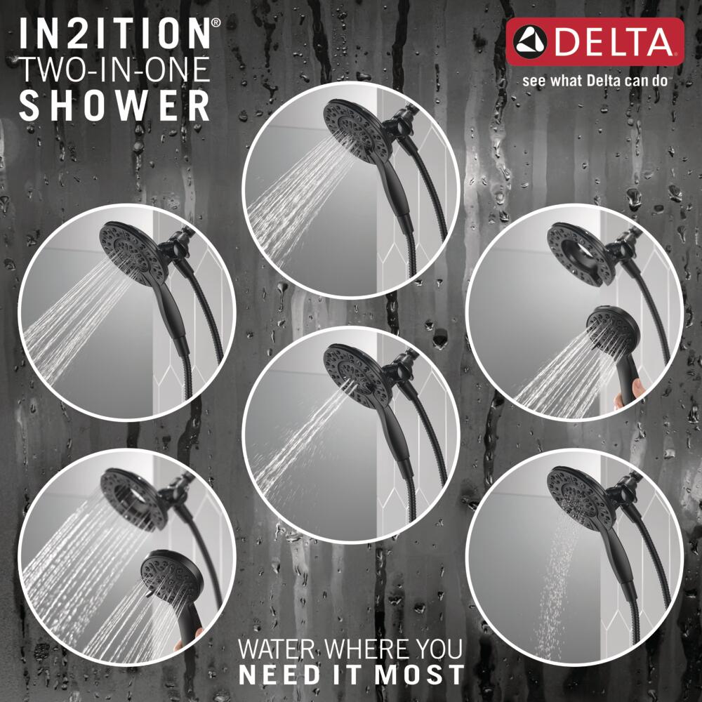 Delta Universal 4-Setting Two Handle In2ition 2-in-1 Shower