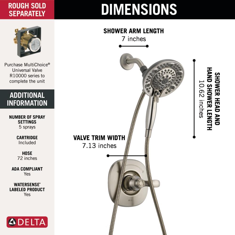 Delta Nura Monitor 14 Series Shower Only