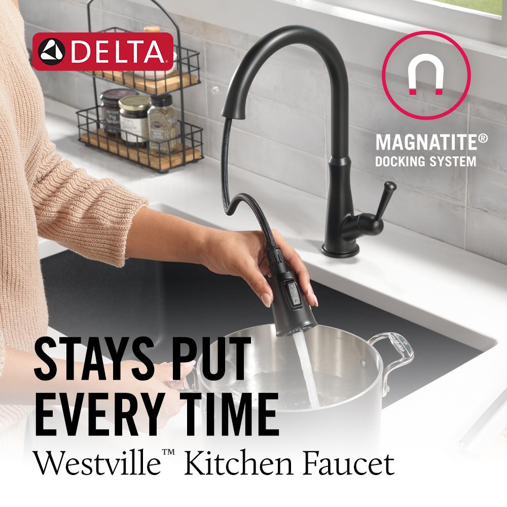 Delta Westville Pull-Down Kitchen Single Handle