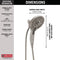 Delta In2ition Handheld Shower Head 5-Setting