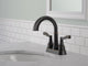 Delta Faryn Two Handle Centerset Bathroom Sink Faucet