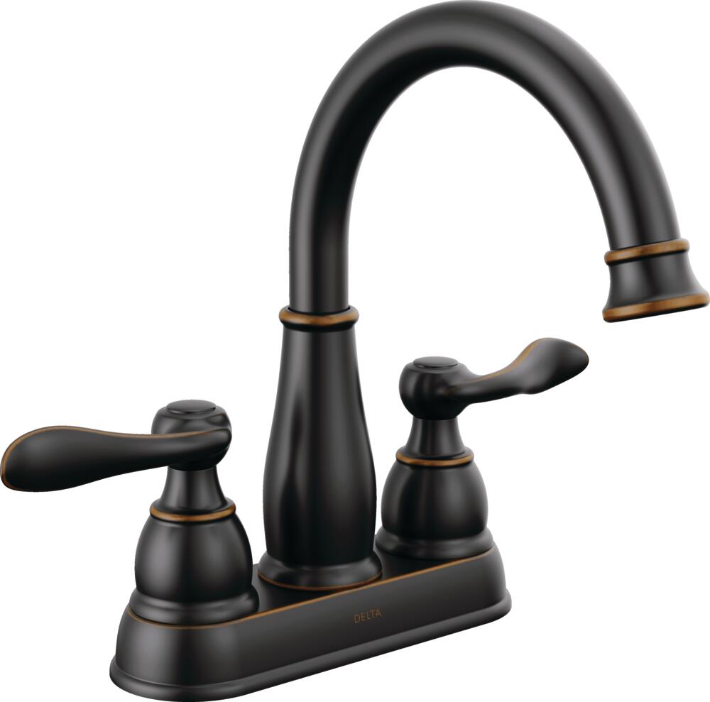Delta Windemere Centerset Bathroom Faucet 2 Handle Certified Refurbished