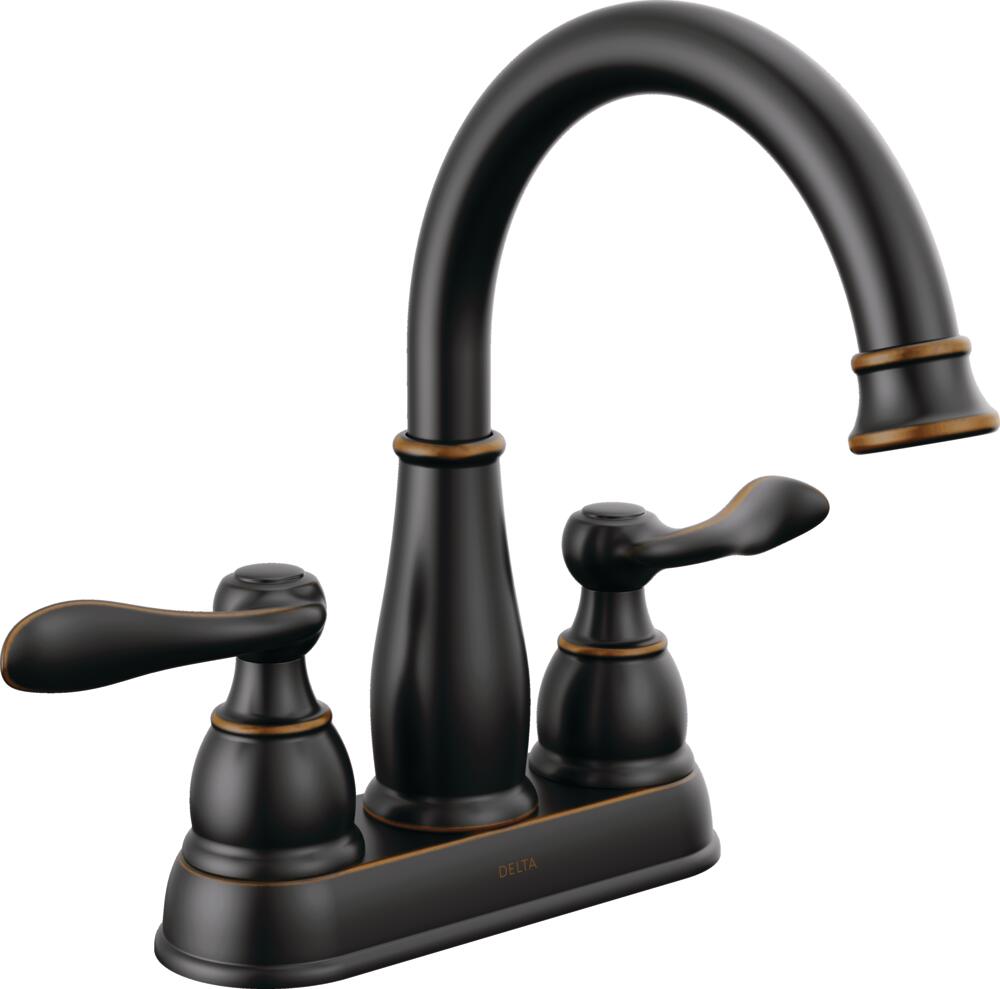 Delta Windemere Centerset Bathroom Sink Faucet Two Handle