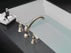 Delta Linden Roman Tub Faucet Trim 2 Handle Certified Refurbished