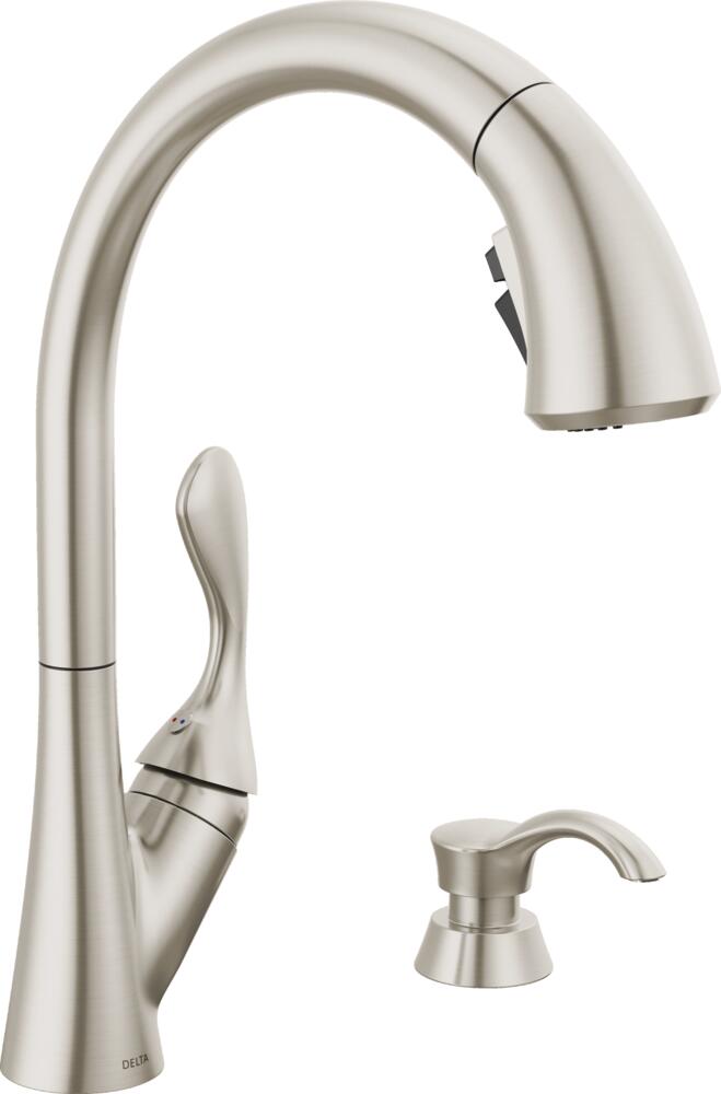 Delta Ashton Single Handle Pull-Down Kitchen Faucet