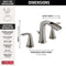 Delta Tolva Two Handle Widespread Bathroom Sink Faucet