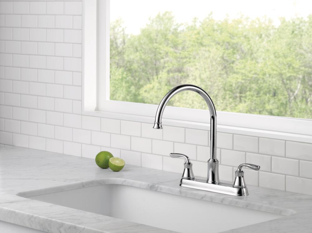 Delta Lorain 2-Handle Kitchen Faucet