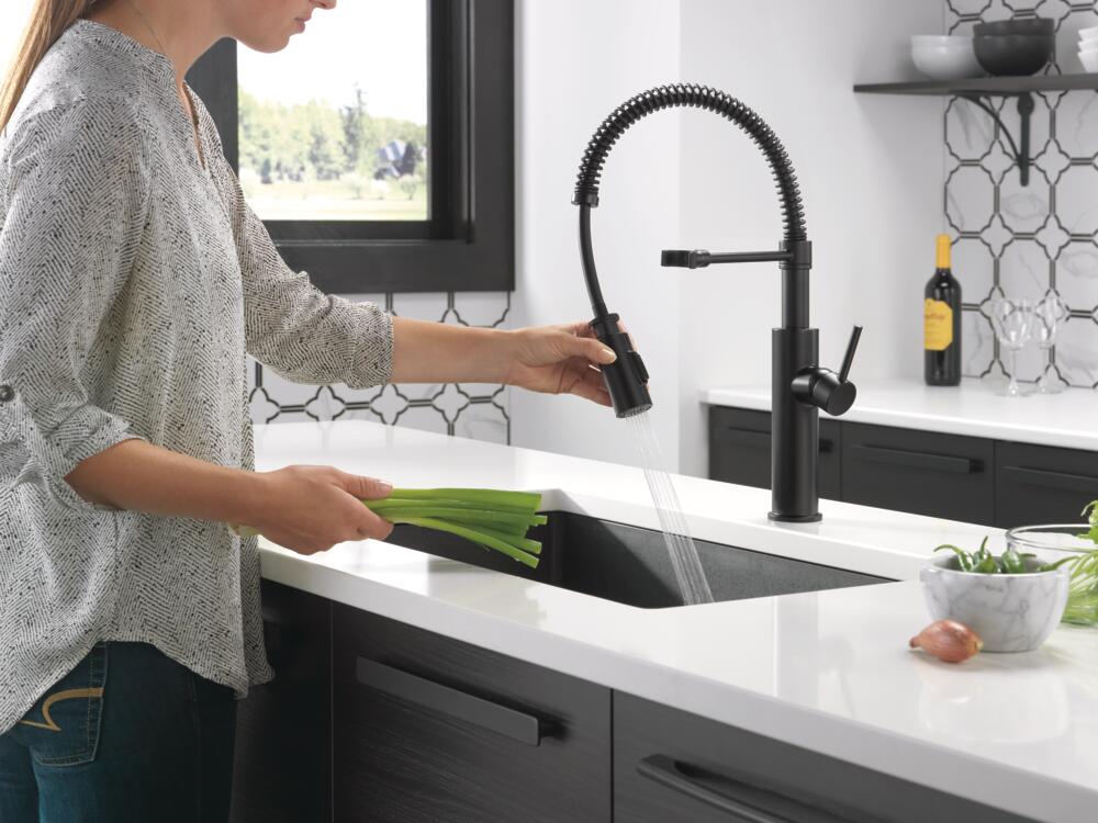 Delta Arvo Two Handle Centerset Bathroom Sink Faucet