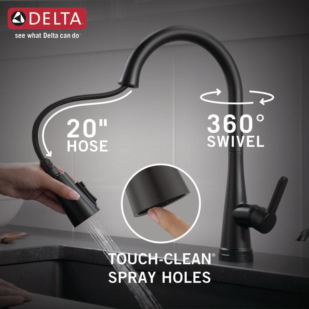 Delta Greydon 1-Handle Touch2O Pull-Down Kitchen Faucet