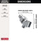 Delta Mount Adjustable Shower Arm Certified Refurbished