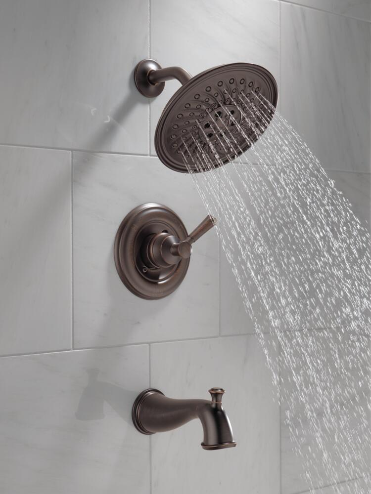 Delta Mylan H2Okinetics Tub/Shower Rough and Trim Single Handle Certified Refurbished