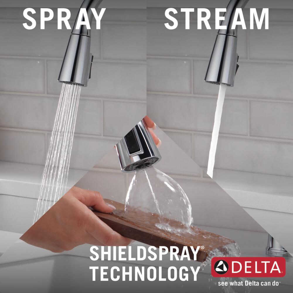 Delta Greydon Pull-Down Kitchen Faucet Single Handle