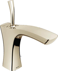 Delta Tesla Single Handle Bathroom Sink Faucet Polished