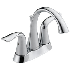 Delta Lahara Two Handle Centerset Bathroom Sink Faucet
