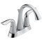 Delta Lahara 2 Handle Centerset Bathroom Faucet Certified Refurbished