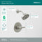 Peerless Precept Shower Only Trim Kit