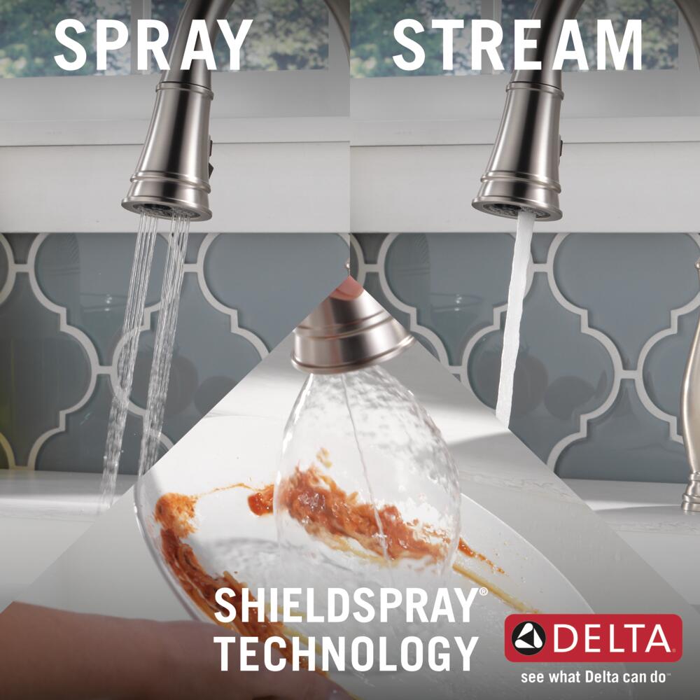 Delta Zalia Single Handle Pull-Down Kitchen Faucet