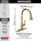 Delta Emmeline Single Handle Pull-Down Kitchen Faucet