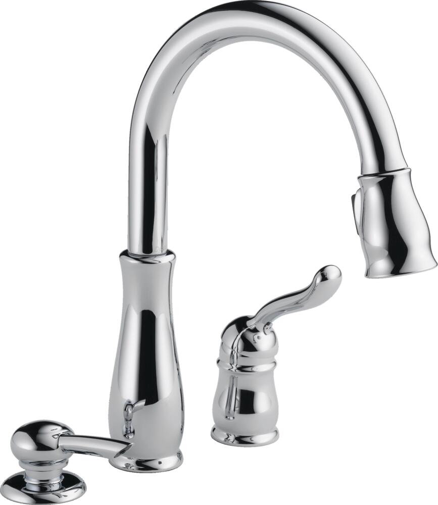 Delta Leland Pull-Down Kitchen Faucet Single Handle