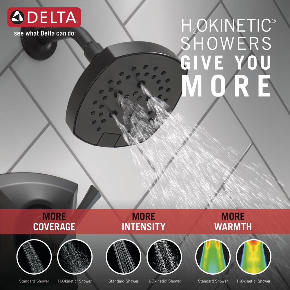 Delta Pierce Tub Shower Rough/Trim 14 Series Single Handle