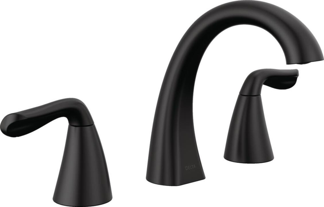 Delta Arvo Widespread Bathroom Sink Faucet Two Handle