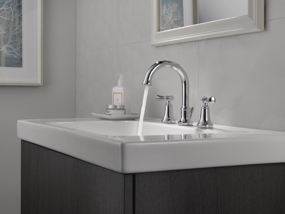 Delta Chamberlain 2-Handle Widespread Bathroom Faucet