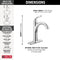 Delta Woodhurst Single Handle Single-Hole Bathroom Sink Faucet