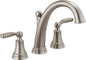 Delta Woodhurst Two Handle Roman Tub Faucet Trim (Valve Not Included)