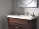 Delta Cassidy Widespread Bathroom with Metal Pop-Up