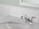Delta Foundations Centerset Bathroom Faucet 2 Handle Certified Refurbished