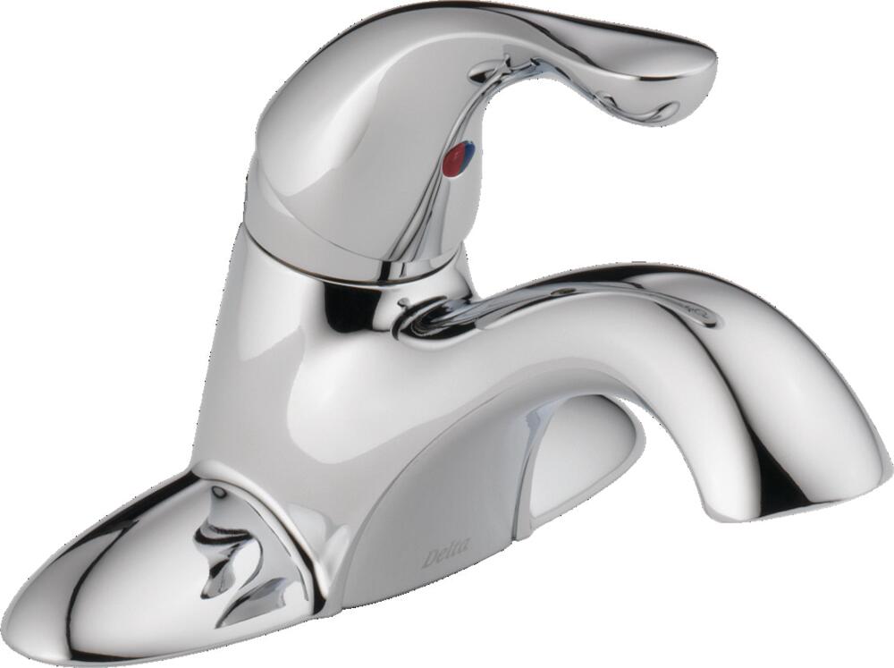 Delta Classic Centerset Bathroom Sink Faucet without Drain 1.2 GPM