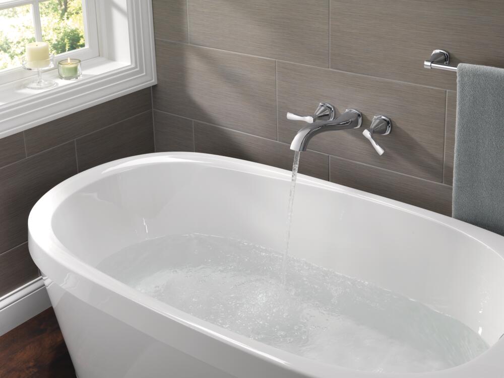 Delta Stryke Wall-Mounted Tub Filler