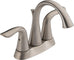 Delta Lahara Centerset Bathroom Sink Faucet Two Handle Tract Pack