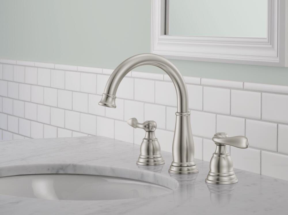 Delta Windemere Widespread Bathroom Faucet 2-handle