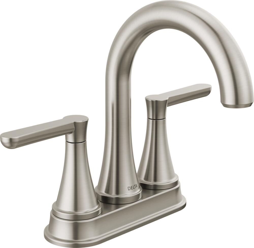 Delta Greydon Centerset Bathroom Faucet 2 Handle Certified Refurbished