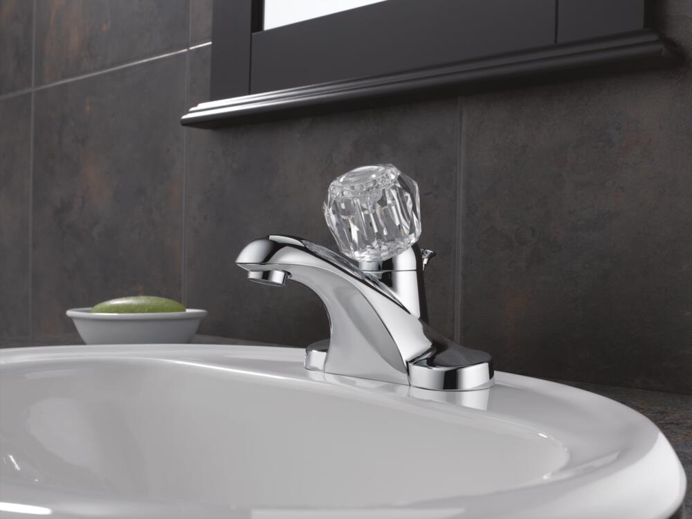 Delta Foundations 1-Handle Centerset Bathroom Faucet