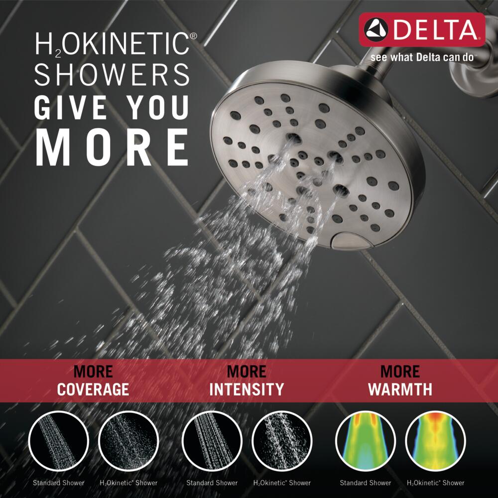 Delta Universal H2Okinetic 5-Setting Shower Head