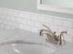 Delta Foundations Two Handle Centerset Bathroom Sink Faucet