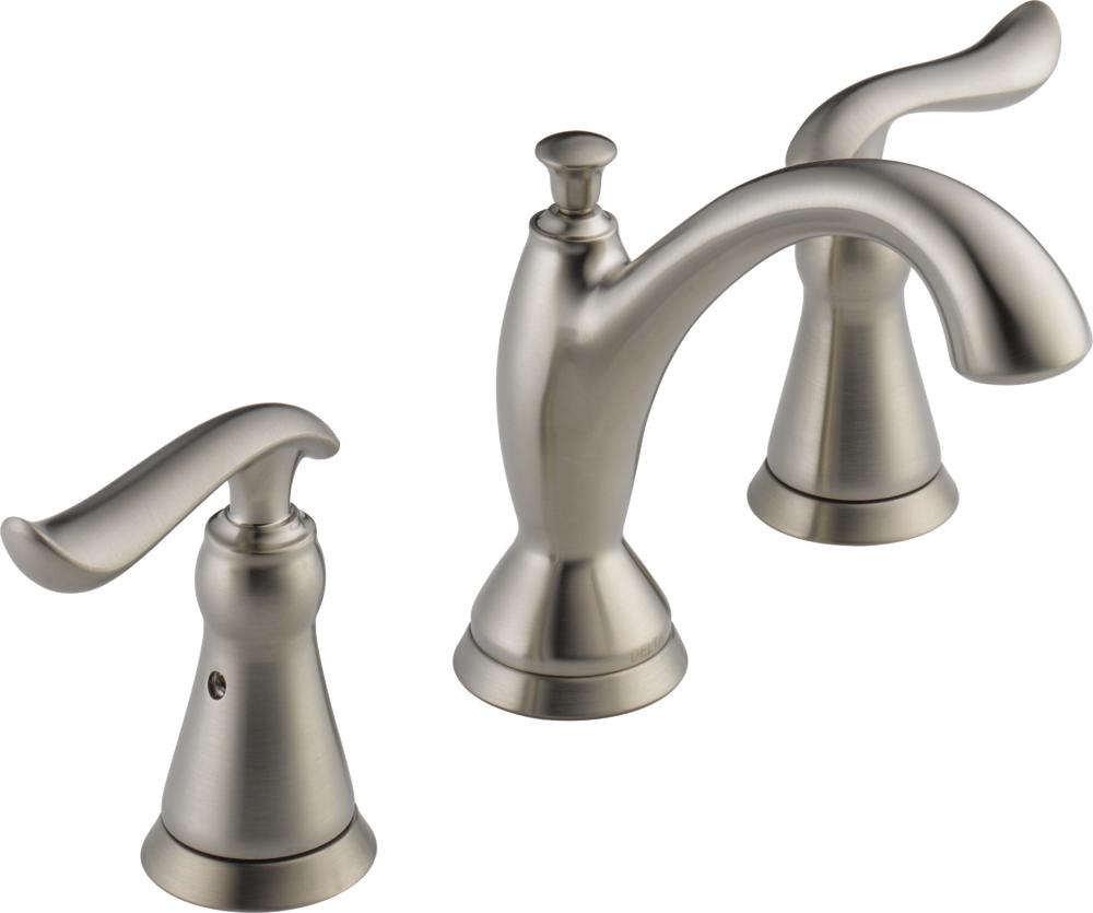 Delta Linden Widespread Bathroom Faucet 2 Handle Certified Refurbished