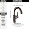 Delta Trinsic Single Handle Bathroom Faucet