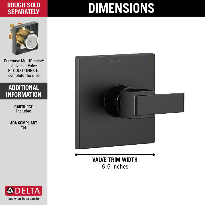 Delta Ara Monitor 14 Series Valve Only Trim