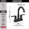 Delta Trinsic Two Handle Centerset Bathroom Sink Faucet