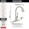 Delta Ashton Single Handle Pull-Down Kitchen Faucet