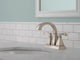 Delta Lakewood Two Handle Centerset Bathroom Sink Faucet