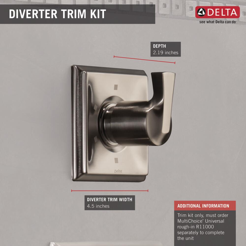Delta Dryden 3-Setting 2 Port Diverter Trim