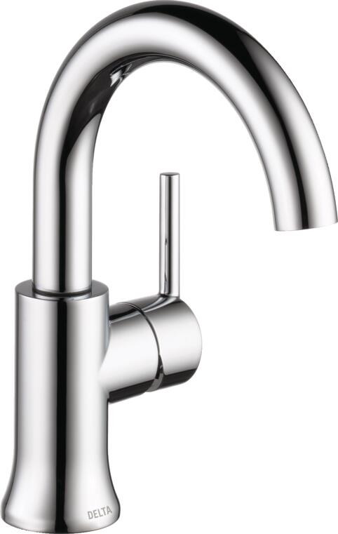 Delta Trinsic Single Handle High-Arc Bathroom Faucet