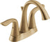 Delta Lahara Two Handle Centerset Bathroom Sink Faucet