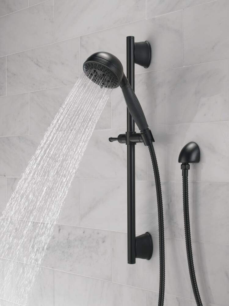 Delta Universal H2O Hand Shower 1.75 GPM with Slide Bar 5-Setting